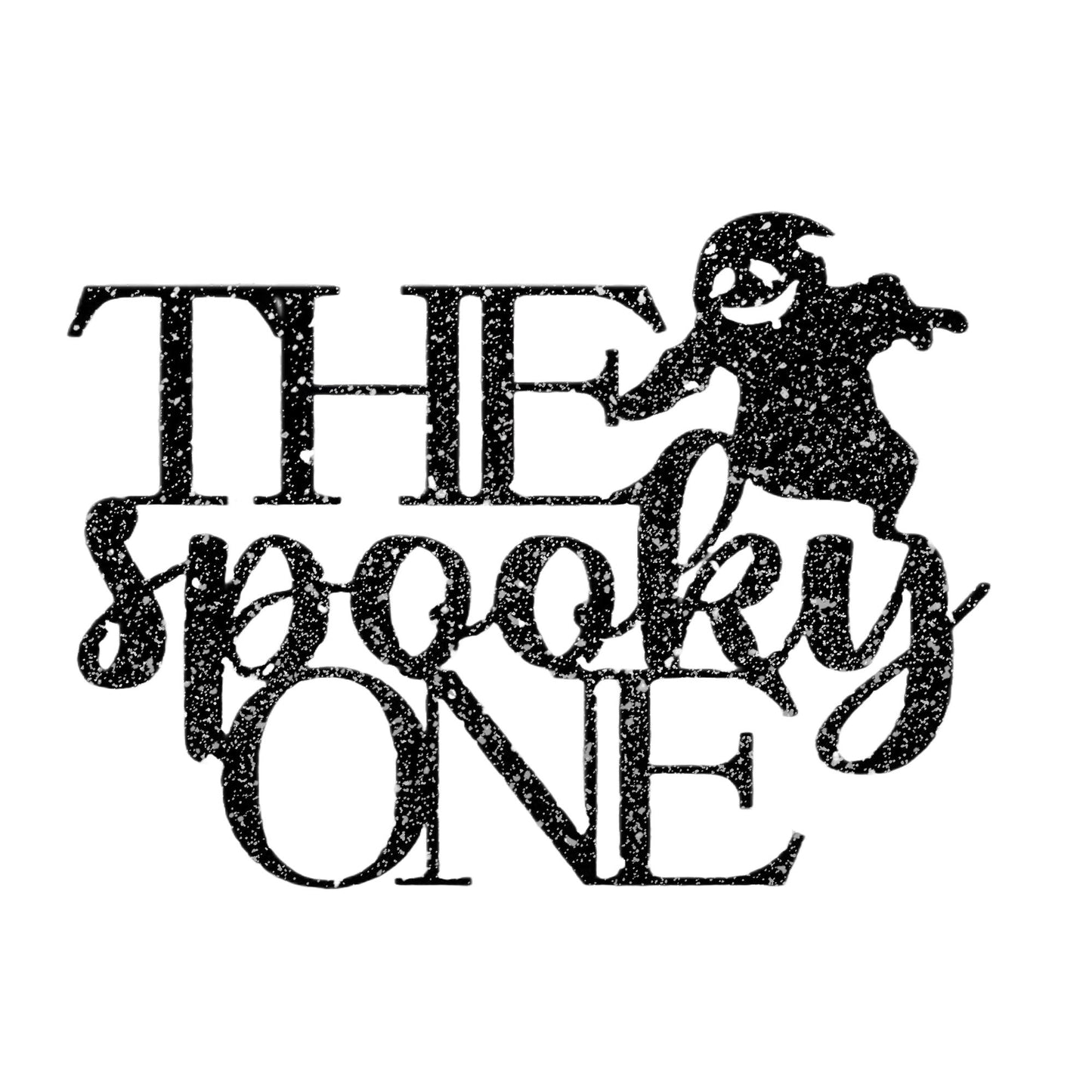 The Spooky One Cake Topper - Halloween Cake Topper - Halloween-Themed Cake Topper - Pumpkin Party Supplies Halloween Cake Decoration